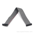 Flat Cable Connecting Wire: 2H/1.27*1.27 IDC-26P*2 + UL2678#30-TS-7*0.10, Red Edge